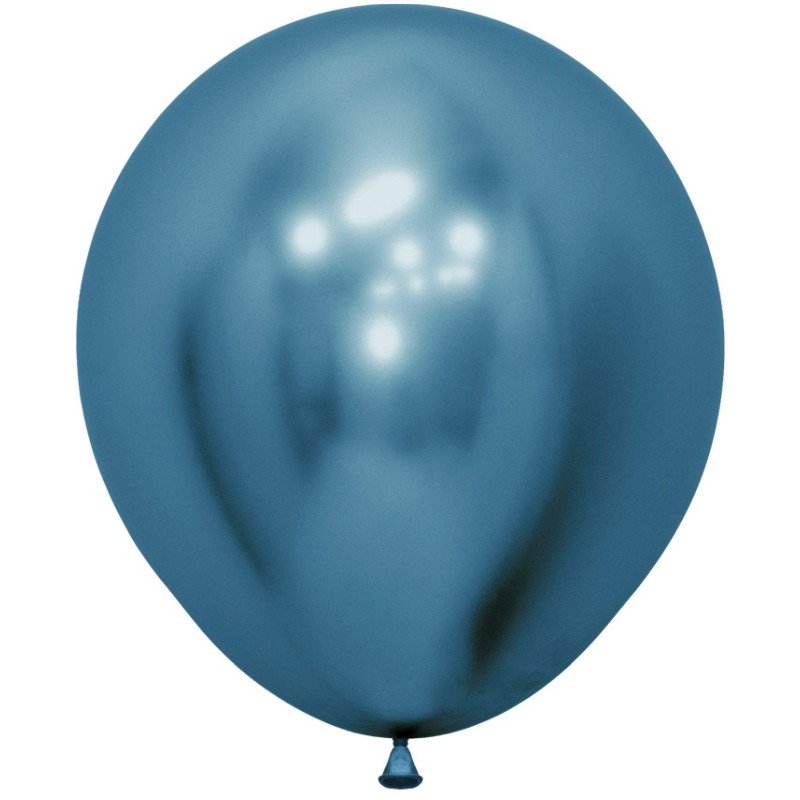 Globos Reflex Azul R18 de 45cm Aprox. (15 UD)