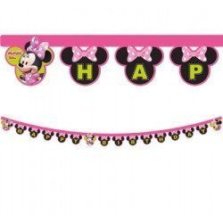 Guirnalda Happy Birthday Minnie Rosa