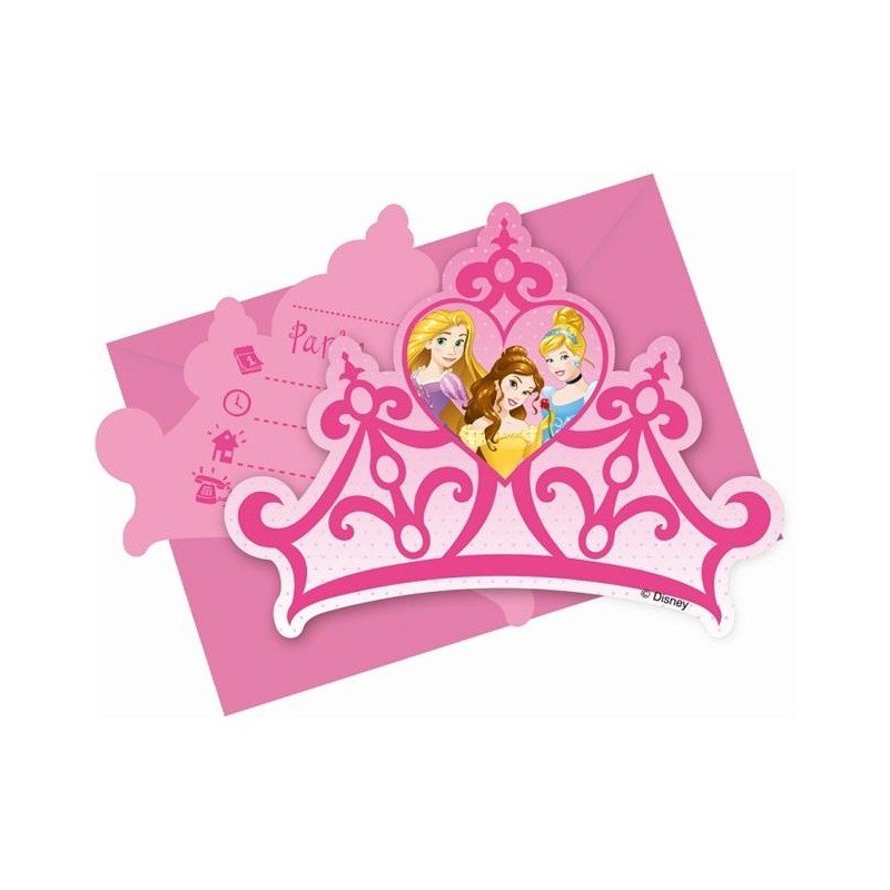 Invitaciones Princesas Disney (6)