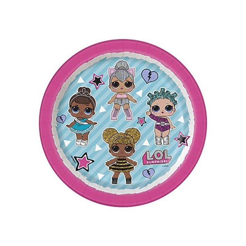 Platos Lol Surprise de 18cm (8)