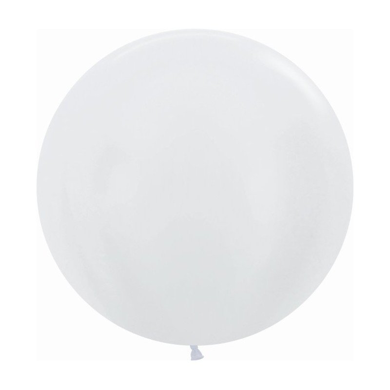 Globos Color Perla Satín R24 de 60cm aprox. (10 UD)