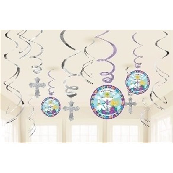 Decorados Espirales Comunión/Bautizo