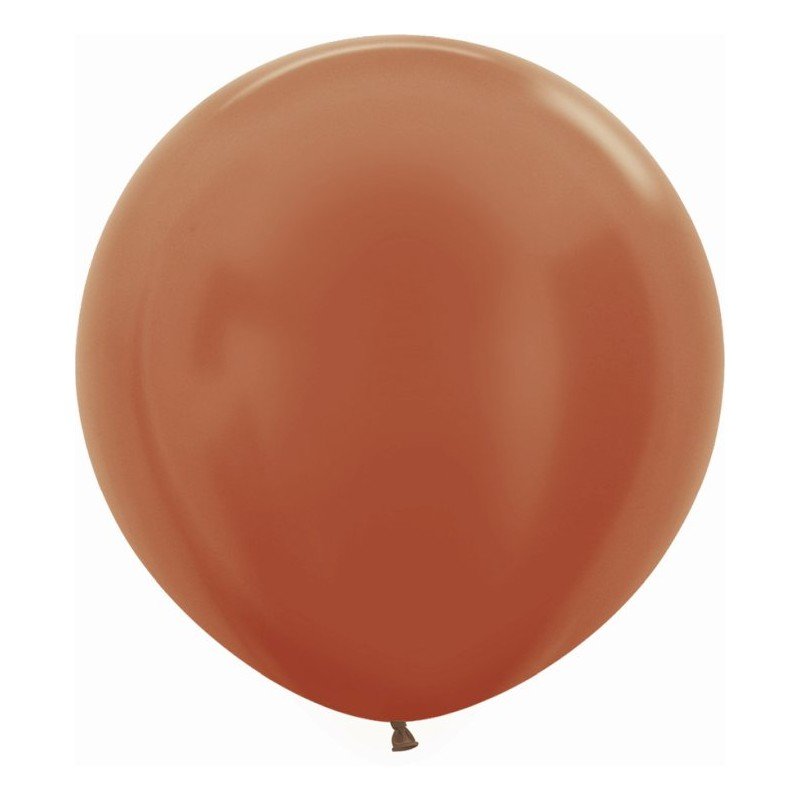 Globos Látex R36 Cobre Metalizado de 90cm aprox (10 ud)R36-573 Sempertex