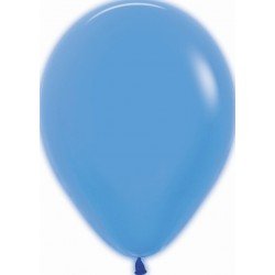 Globos Látex R5 Color Azul Neón de 13cm aprox (100 ud)