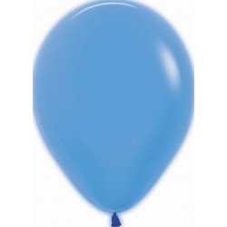 Globos (R-5) de 13 cm aprox Color Azul Neon (100 ud)