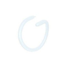 Articulo Globos Moldeables (260) Blanco Sólido de 150cmx5cm (50 ud)...