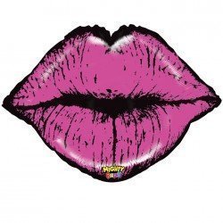 Globo Labios Rosas de 70cm