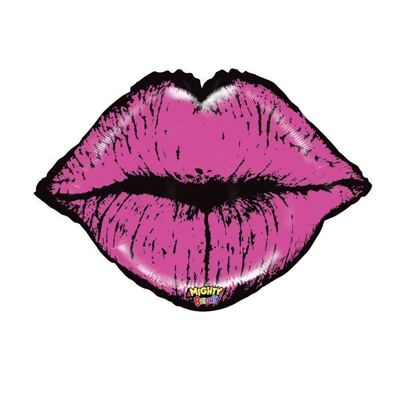 Globo Labios Rosas de 70cm