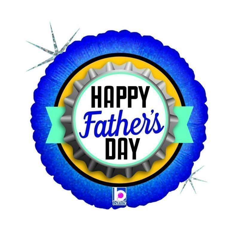 Globo Chapa "Happy Father's Day" de 45cmGR-36542 Grabo