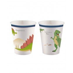 Vasos Dinosaurios cartón (8)