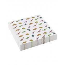 Servilletas Dinosaurios minis de 25cm (20)