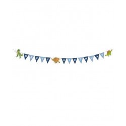 Banderin Dinosaurios Happy Birthday de 180cm