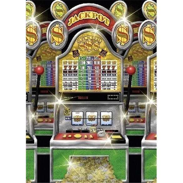 Decoracion Pared Rollo Casino de 1.2m x 12.1m