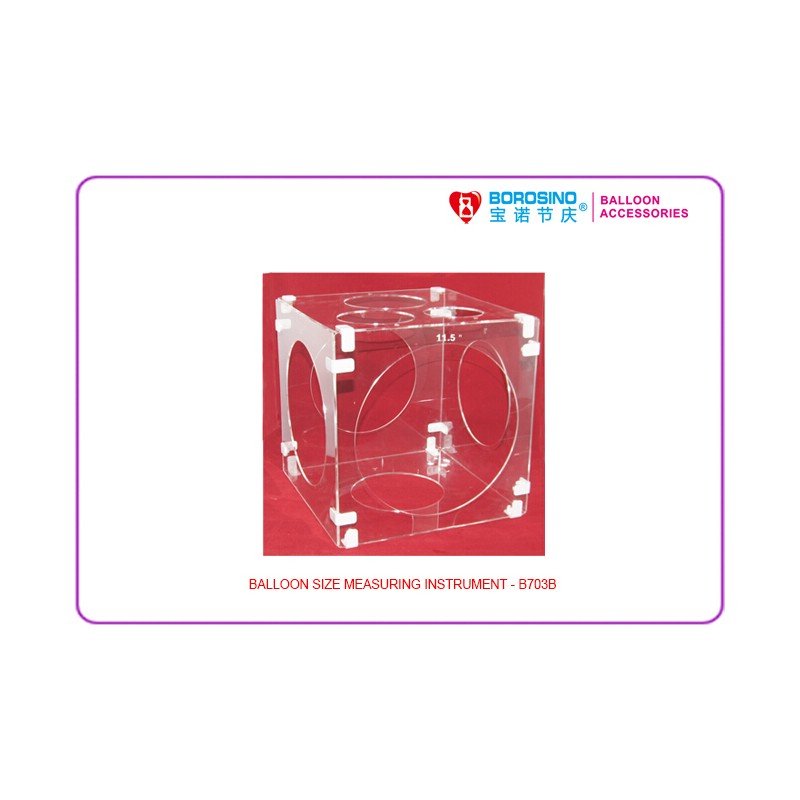 Caja medidora para globos de látex 35CM