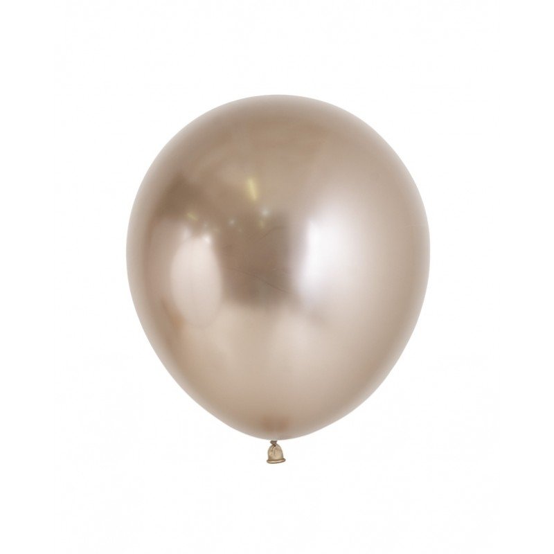 Globos Reflex Champagne R18 de 45cm Aprox. (15 UD)