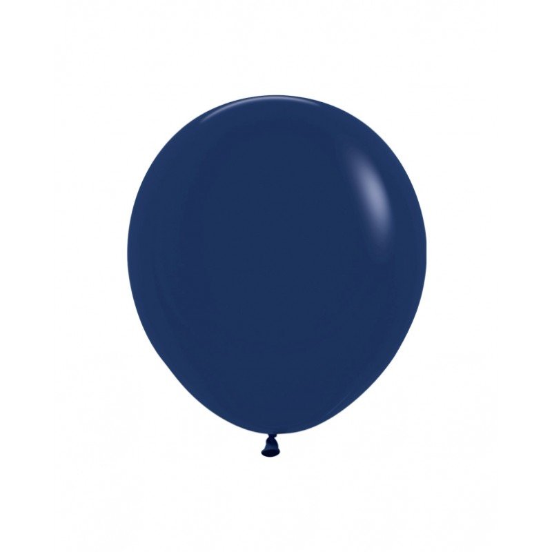 Globos R18 de 45cm Azul Naval Solido (15)