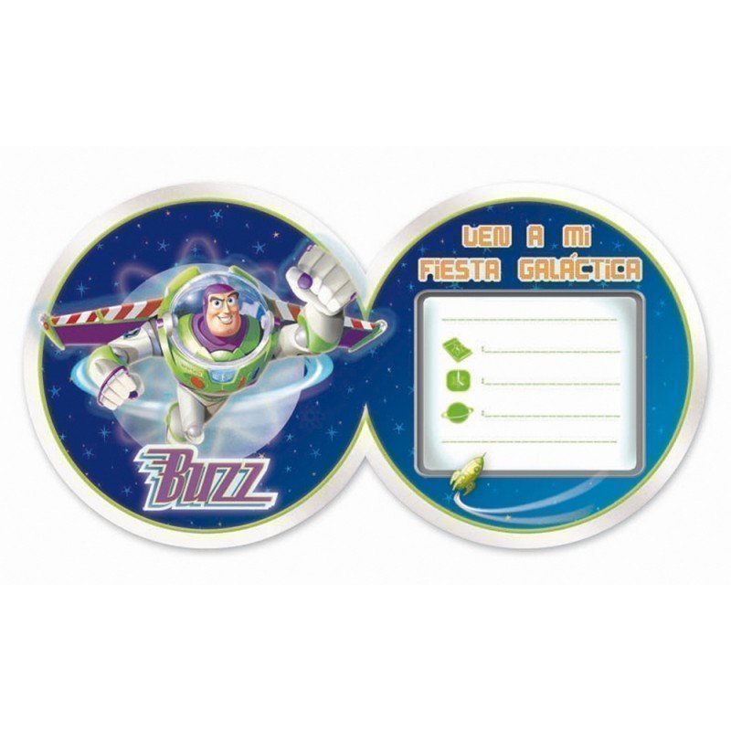 Invitaciones Buzz Lightyear (6)IV-26827 Invercas