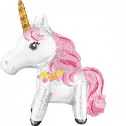 Globo Unicornio Mágico Airloonz de 63x55cm