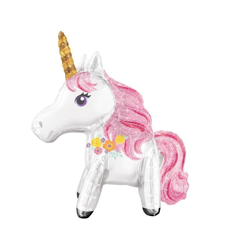 Globo Unicornio Mágico Airloonz de 63x55cm