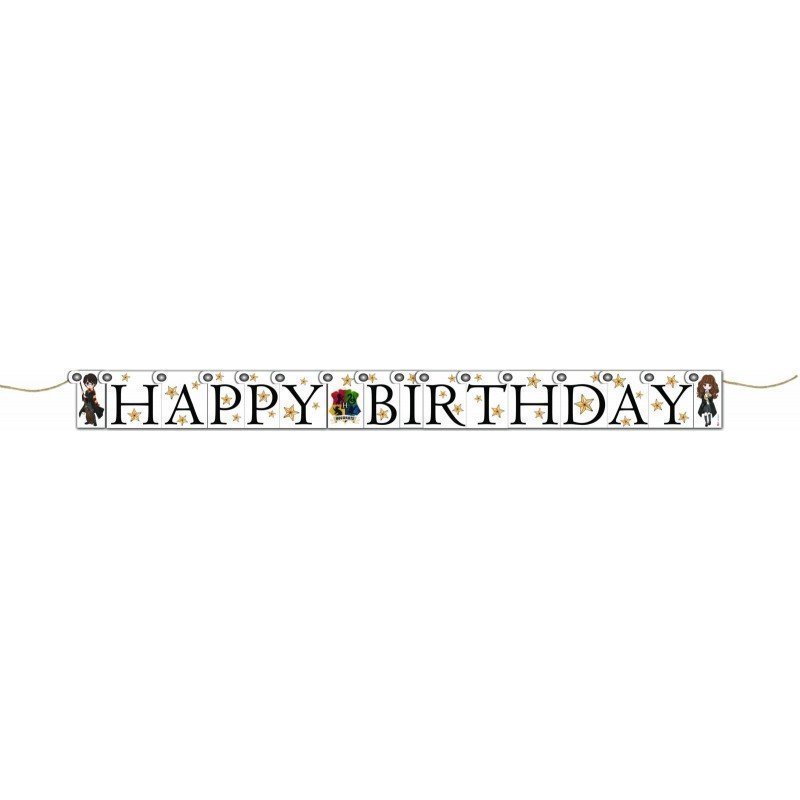 Guirnalda Harry Potter Happy Birthday 210cm