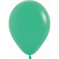 Globos Látex R5 Color Verde Sólido de 13cm aprox (100 ud)