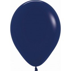 Globos Látex R5 Color Azul Naval Sólido de 13cm aprox (100 ud)