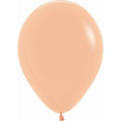 Globos Látex R5 Color Durazno Sólido de 13cm aprox (100 ud)