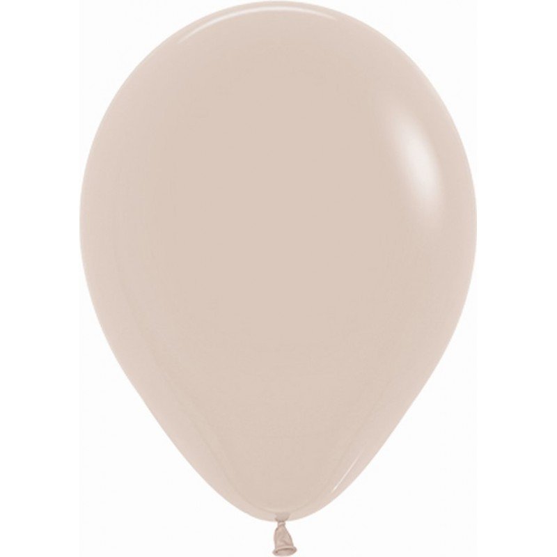 Globos Látex R5 Color Arena Sólido de 13cm aprox (100 ud)R5-071 Sempertex