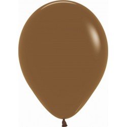Globos Látex R5 Color Café Sólido de 13cm aprox (100 ud)
