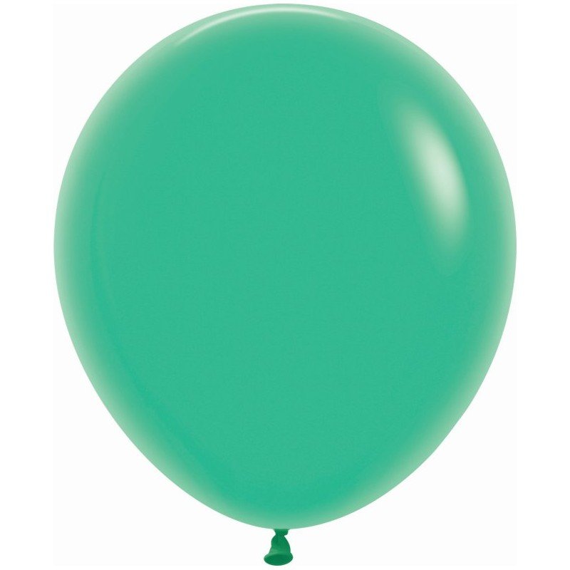 Globos R18 de 45cm Verde Solido (6)