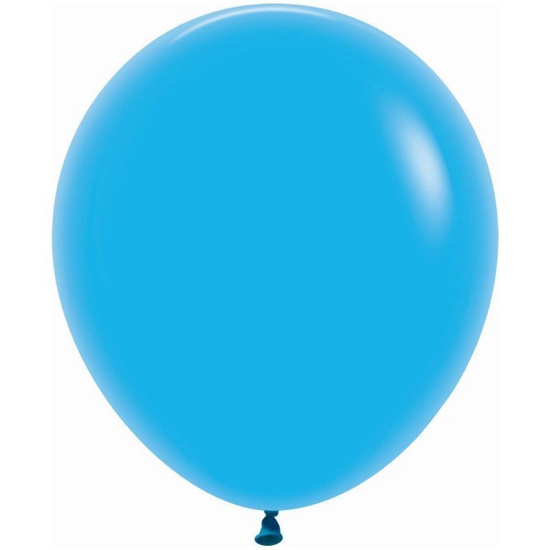 Globos R18 de 45cm Azul Solido (15)