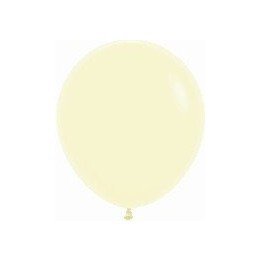 Articulo Globos R18 de 45cm Amarillo Pastel talco (15) de Sempertex
