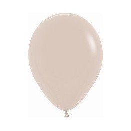 Articulo Globos Látex R12 Arena Sólido de 30cm aprox (50 ud) de Sem...