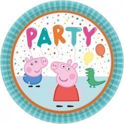 Platos Peppa Pig Party de 23cm (8)