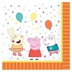 Servilletas Peppa pig party (16)