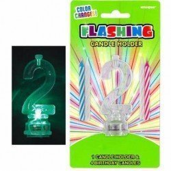 Vela Número 2 de luz led.