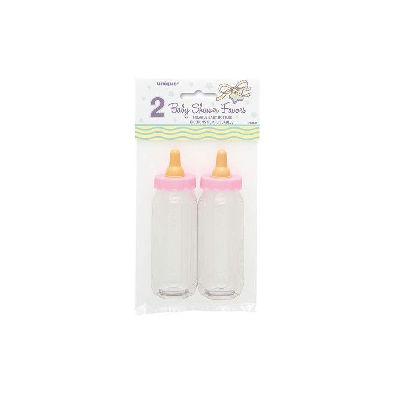 Biberones Rosas rellenables de 12cm (2)