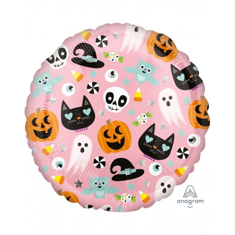 Globo Halloween Iconos 43cm