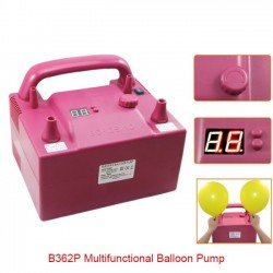 Inflador Eléctrico 2 boquillas temporizador