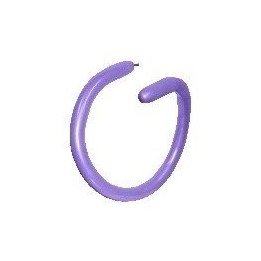 Articulo Globos Moldeables (260) Lila Sólido de 150cmx5cm (50 ud) d...