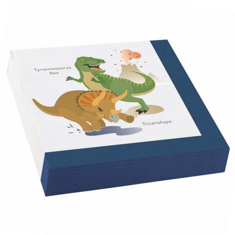 Servilletas Dinosaurios de 33cm (20)9903973 Amscan