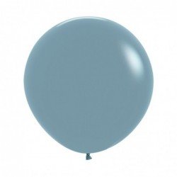 Globos Látex R18 Color Azul Pastel Dusk (15 UD)