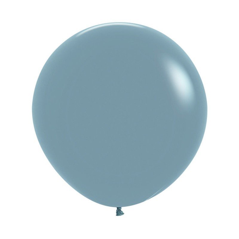 Globos Látex R18 Color Azul Pastel Dusk (15 UD)R18-140-15 Sempertex