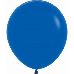 Globos R18 de 45cm Azul Real Solido (15)