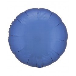 Globo Circulo color satin Azul de 43cm