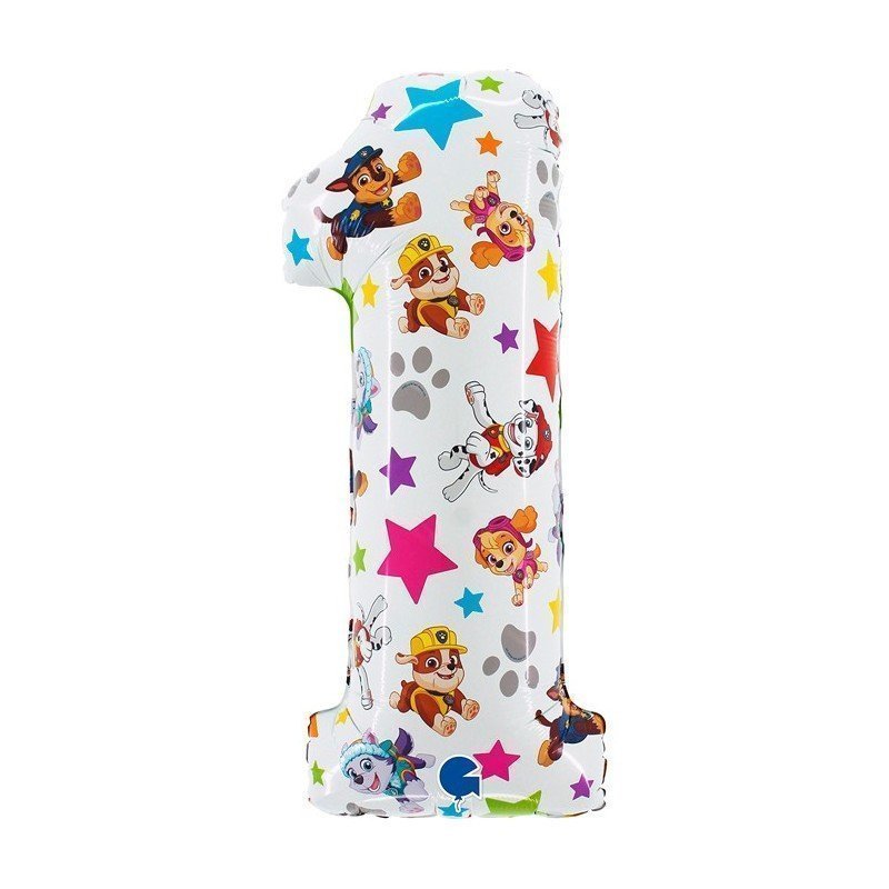Globo Patrulla Canina Nº1 de 71cm