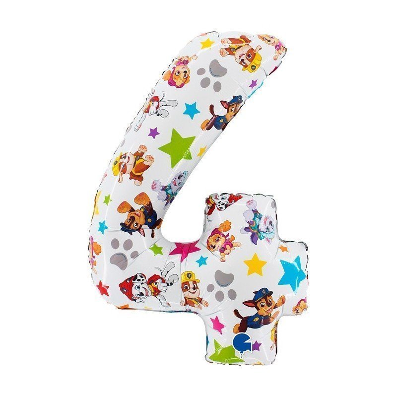 Globo Patrulla Canina Nº4 de 71cmGR-L224 Grabo