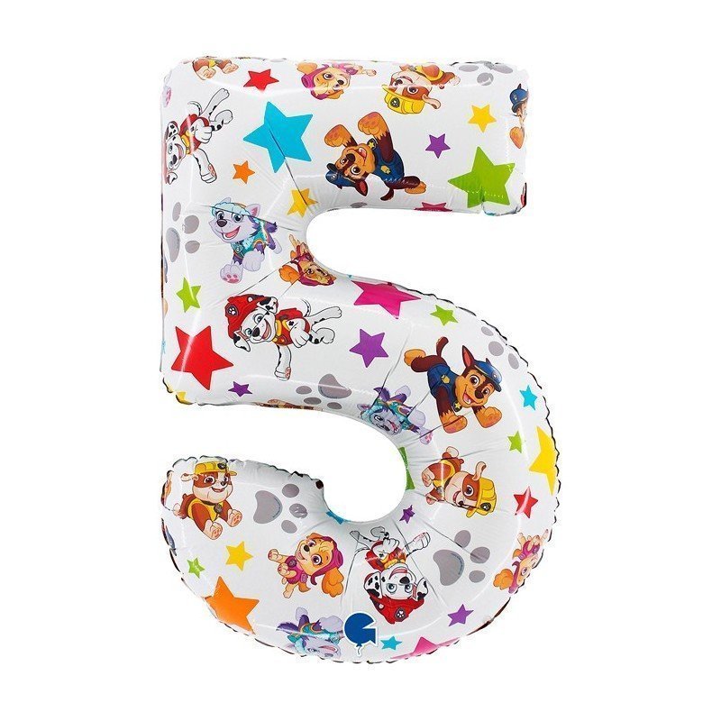 Globo Patrulla Canina Nº5 de 71cm