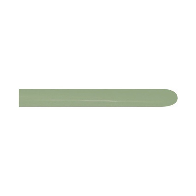 Globos Moldeables (260) Verde Eucalipto Sólido de 150cmx5cm (50 ud)260-027 Sempertex