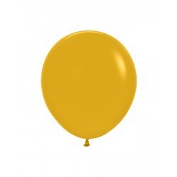 Globos R18 de 45cm Mostaza Solido (15)
